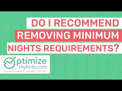 Use This Trick If Your Minimum Night Stay On Airbnb Is 2 Nights Or More