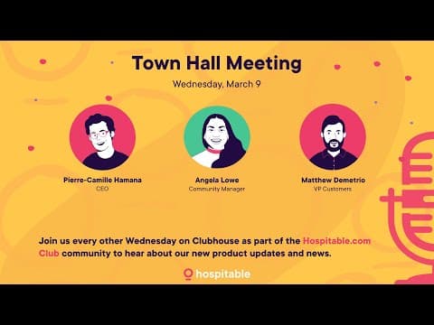 Town Hall Meeting, March 9th, 2022