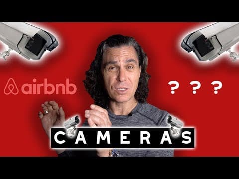 SHOULD YOU HAVE CAMERAS AT YOUR AIRBNB?? (my thoughts)