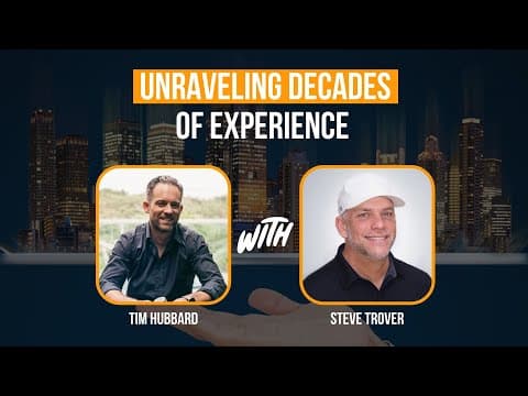 Unraveling Decades of Experience with Steve Trover