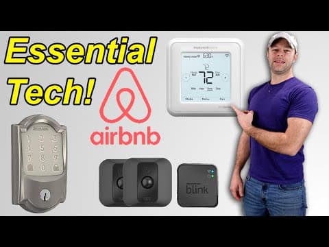 These 3 Tech Tools are ESSENTIAL for Remote Airbnb Self Management!