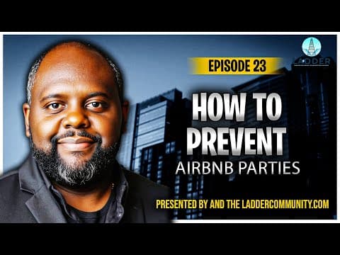 How to prevent airbnb parties