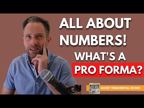 Are Your Short Term Rental Statistics REAL? And What's A Pro Forma? | The STRR Podcast #60