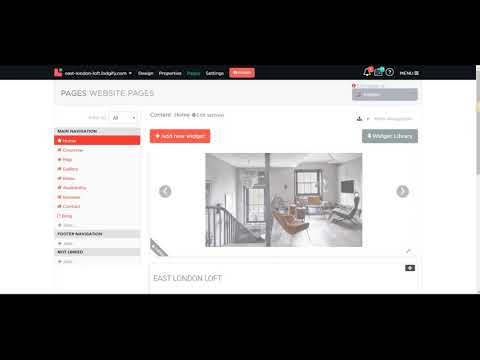 WEBSITE BUILDER: How to install an HTML widget