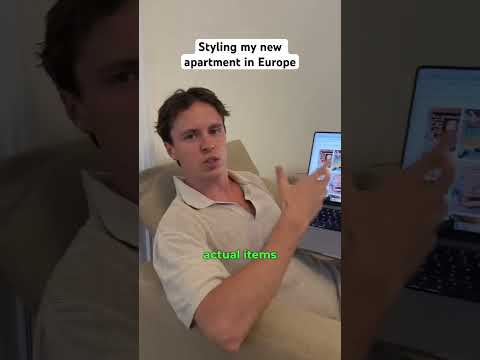 Styling my new apartment in Europe