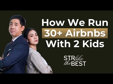 How We Manage 30+ Short-Term Rentals, 2 Kids Under 5, and Actually Like Each Other