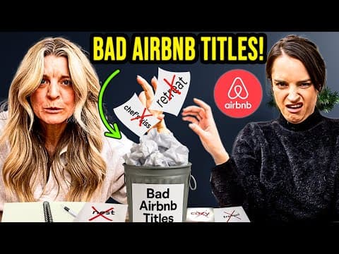 Airbnb Title Mistakes That Are Costing You Bookings