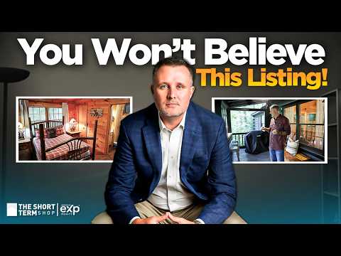 $170,000 in 2 Years: This 900-sqft Cherry Log Cabin is a Short-Term Rental GOLDMINE!