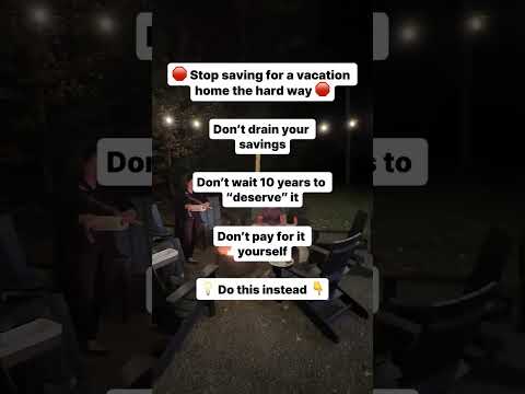 Most people think a second home is something you buy *after* you’ve “made it.” We don’t wait