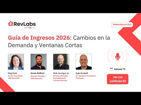 Guía de Ingresos 2026: Cambios en la Demanda y Ventanas Cortas | Subtítulos en Español