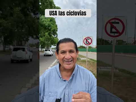 Usa las ciclovías