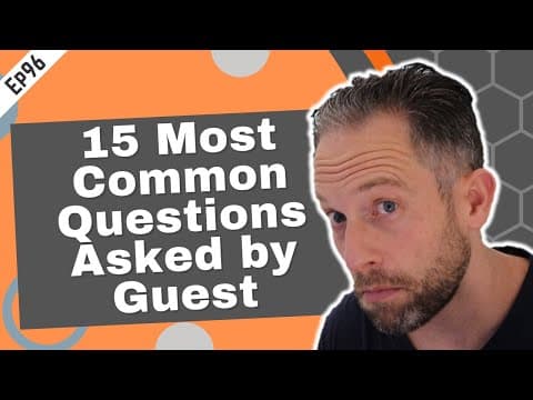 Top 15 Questions Guests Ask Before Booking Your Short Term Rental Property | The STRR Podcast #96