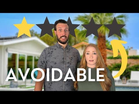 Don’t let these 5 mistakes DESTROY your Airbnb rating