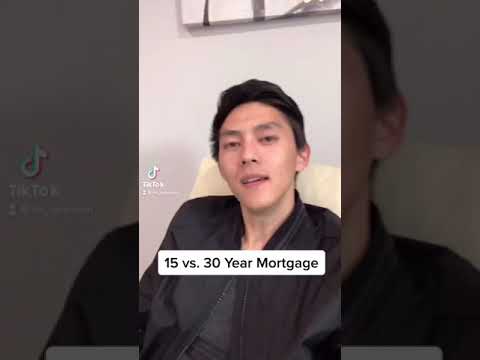 🤔 15 Year vs. 30 Year Mortgage #Shorts