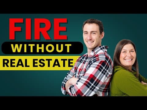 How to FIRE WITHOUT Investing in Real Estate (5 Ways)
