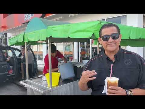 Un TEJUINO bien Helado.