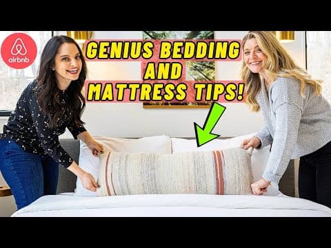 7 Genius Bedding & Mattress Tips Successful Airbnb Hosts Know About (You should too!)