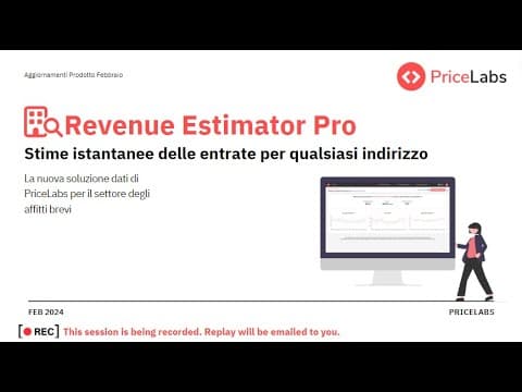 Lancio del nostro nuovo strumento: Revenue Estimator Pro