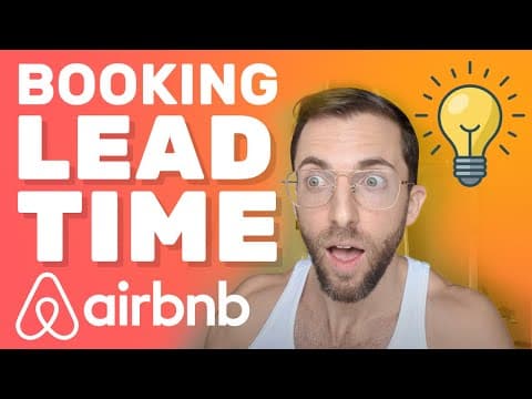 How Booking Lead Time Effects Your Airbnb Pricing Strategy | Huge Realization