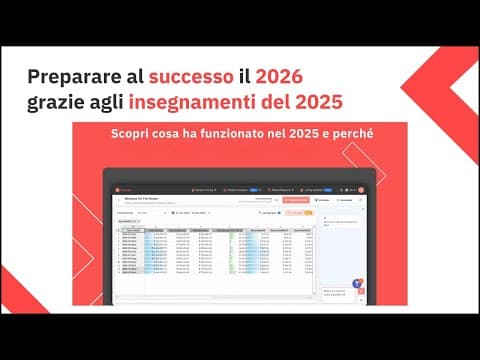 Preparare al successo il 2026 grazie agli insegnamenti del 2025
