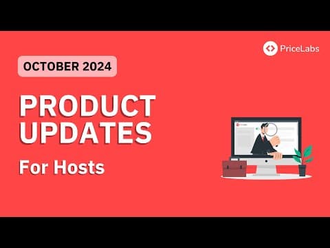 PriceLabs Product Updates for Hosts - October 2024