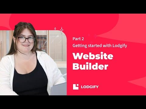 Getting started with Lodgify | Lodgify Tutorials | Part 2 🚀 Website Builder 🖥️