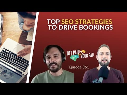 Top SEO strategies to drive bookings (Ep361)