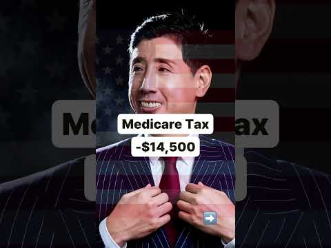 This is what a salary of $1,000,000 looks like after taxes in the USA 🇺🇸