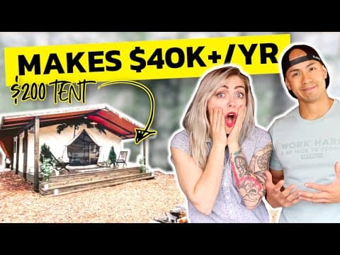 How A $200 Tent Set Up Early Retirement For Couple