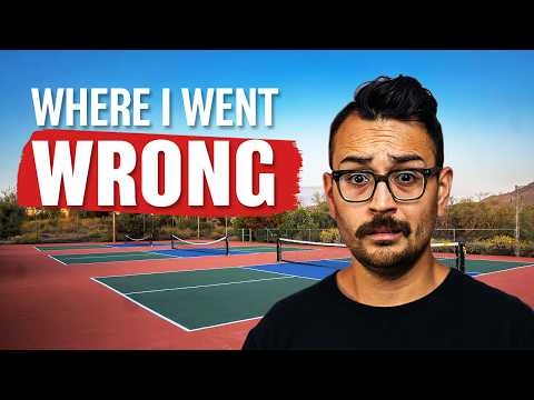 Do NOT put in a pickleball court until you’ve watched this…