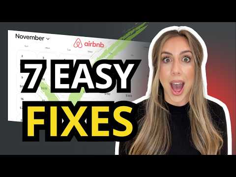 7 Simple Airbnb Fixes That Will Boost Your Bookings Fast
