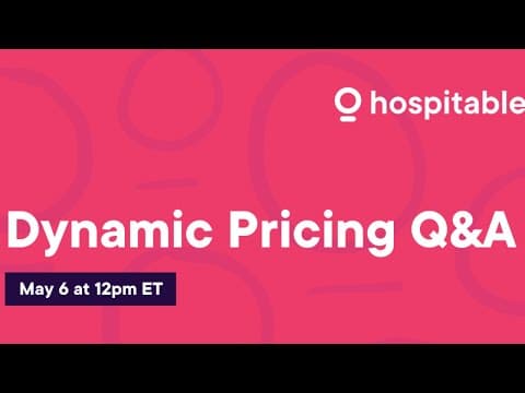 Dynamic Pricing Q&A