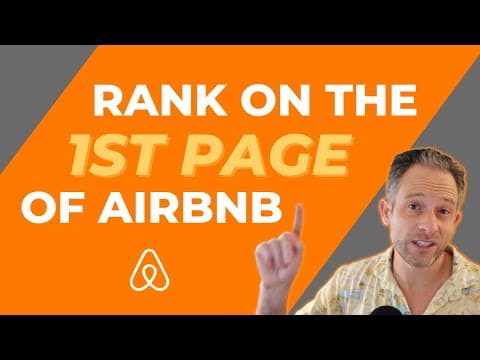 5 Ways To Boost Your Airbnb Listing Rankings | Tim Hubbard