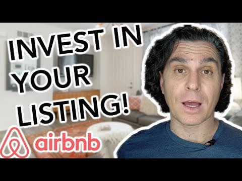 THE IMPORTANCE OF INVESTING IN YOUR AIRBNB LISTING (and how it helps you charge more 💰)