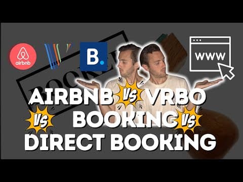 Airbnb vs VRBO vs Booking vs Direct Booking