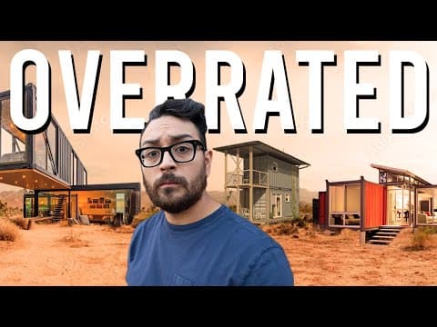 The sad truth about building a container home and why I'm giving up