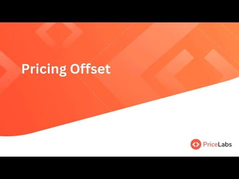 Pricing Offset
