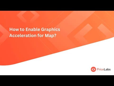 How to Enable Graphics Acceleration for Map?