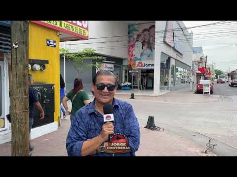 Emocionante recorrido por la Calle Colón de Culiacán.