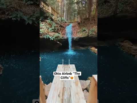 Waterfall Airbnb in Ohio!