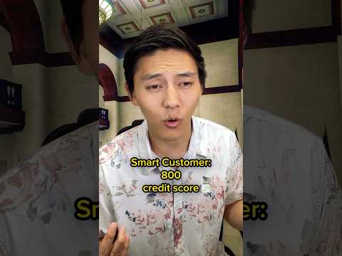 🔺 When the lender hears you have an 800 credit score #shorts