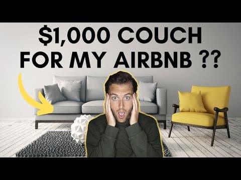 Airbnb furnishing tips