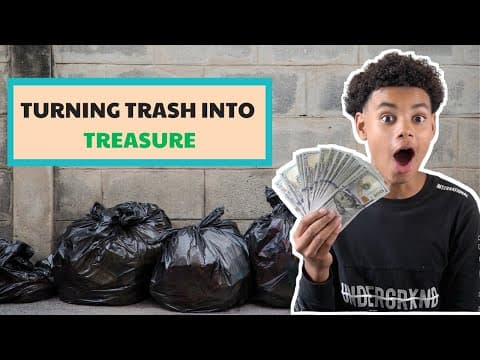 Teenage Entrepreneur Turns Other People's Trash into a Booming Business