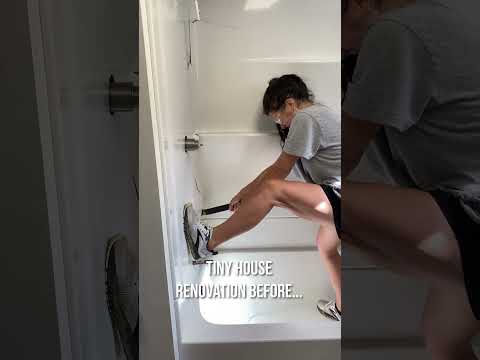 Before & After of my Tiny House