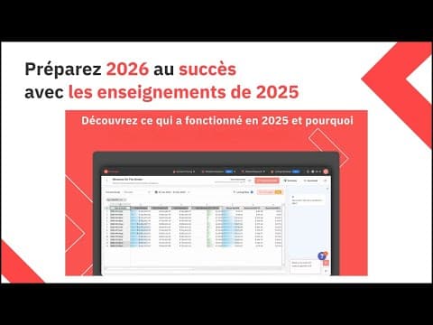 Préparer 2026 pour réussir grâce aux enseignements de 2025
