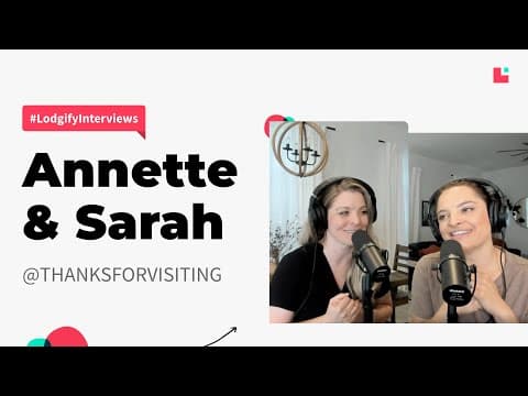 Thanks For Visiting Talk About Investing and Managing Short-term Rentals  · Lodgify Interviews