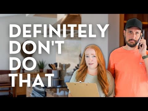 How to screw up an Airbnb set up for clients