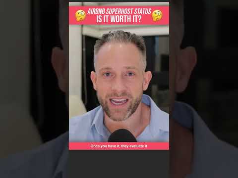 Airbnb superhost status - is it worth it? #shorts #airbnb #airbnbsuperhost #airbnbtips #realestate