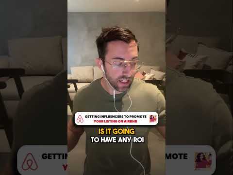 What Can Influencers Do For Your Airbnb Listing? #shorts