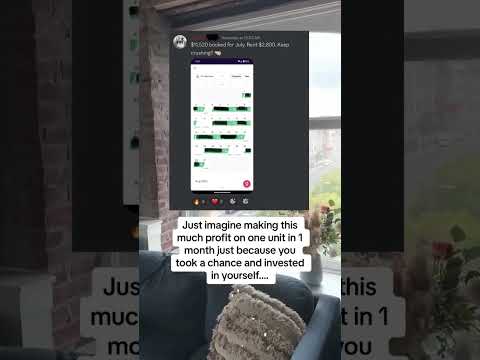 Just imagine this much profit on 1 unit in 1 month just because you took a chance in yourself….